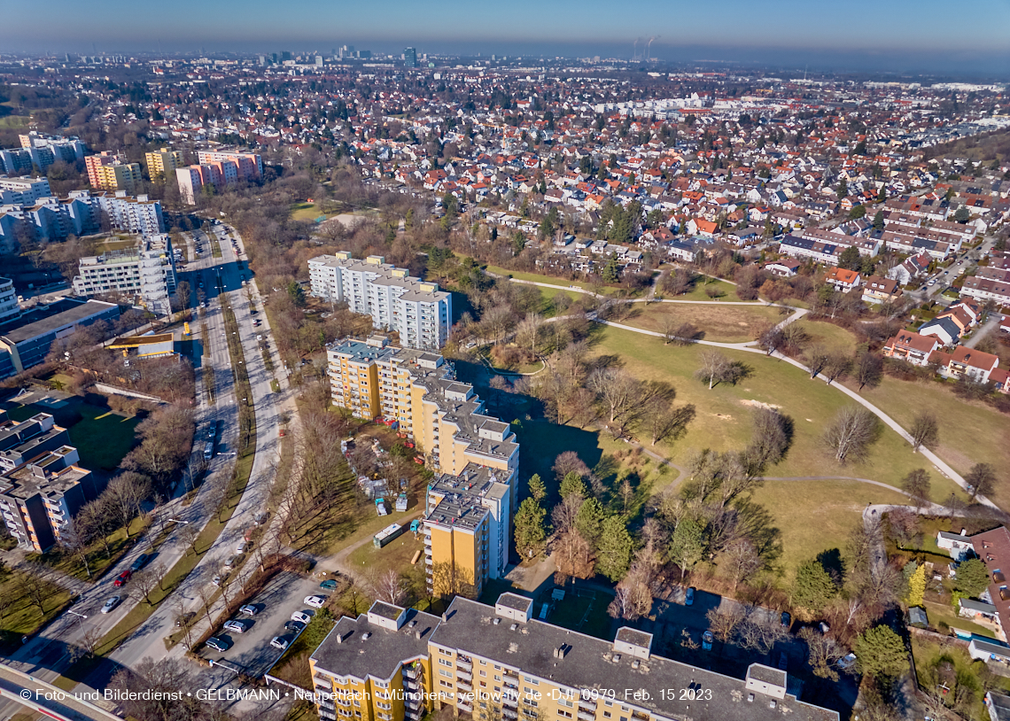 15.02.2023 - Marx-Zentrum und Wohnanlage Karl-Marx-Ring in Neuperlach